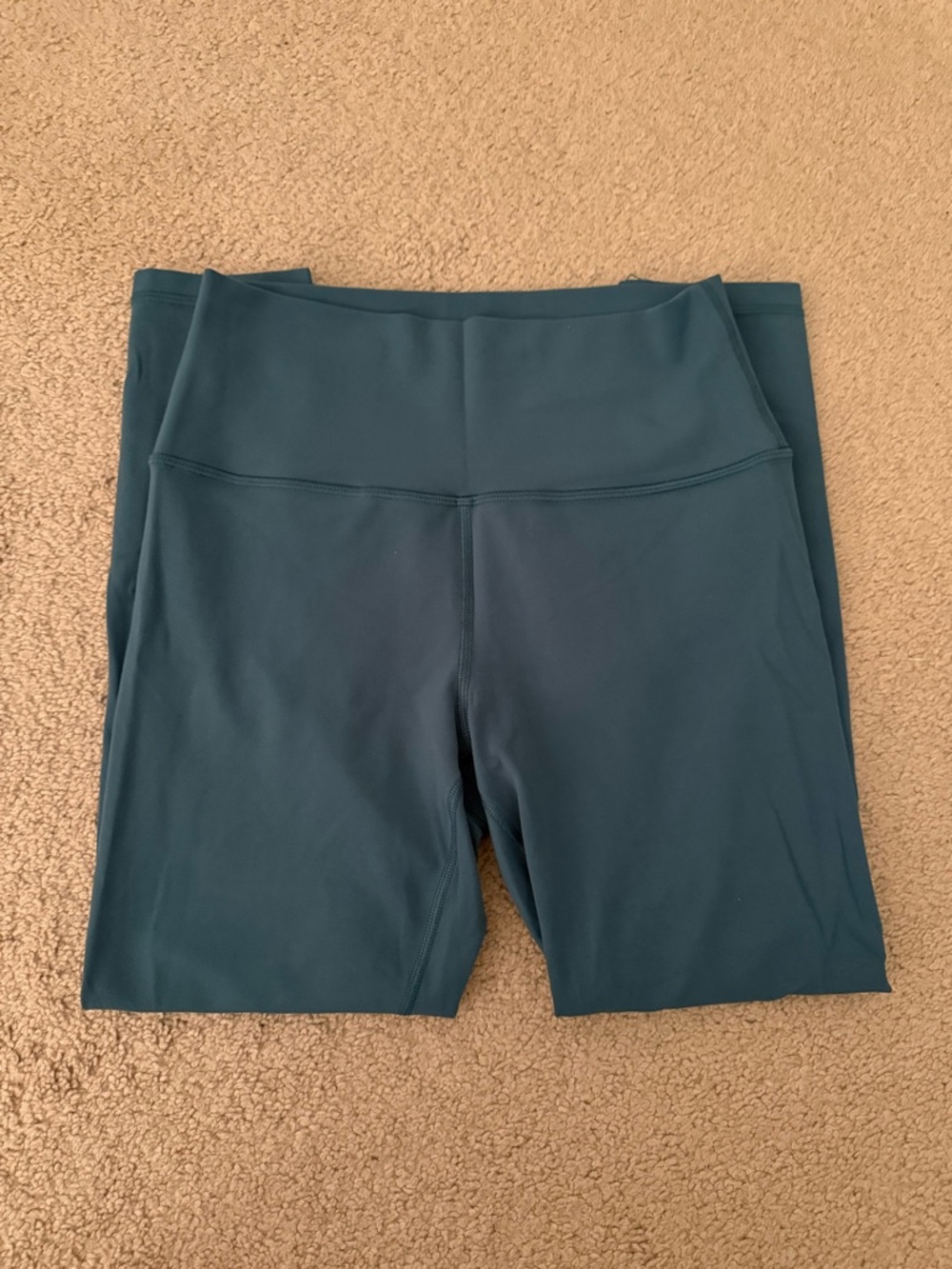 Athleta Women’s Transcend High Rise 7/8 Leggings Size Medium Teal